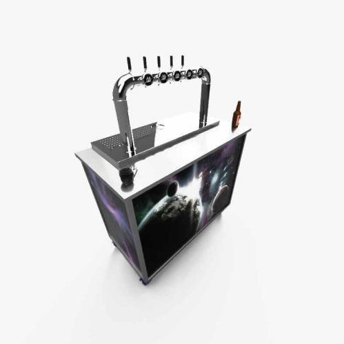 Space themed bar